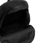 Tiger Logo  Canvas Backpack Black