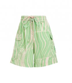 Adidas By Stella McCartney Light Pink Green Shorts