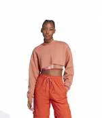 Adidas By Stella McCartney Pale Orange Short Sweatshirt