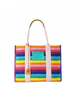 Tote Bags Crochet Southbank Multicolour Tote